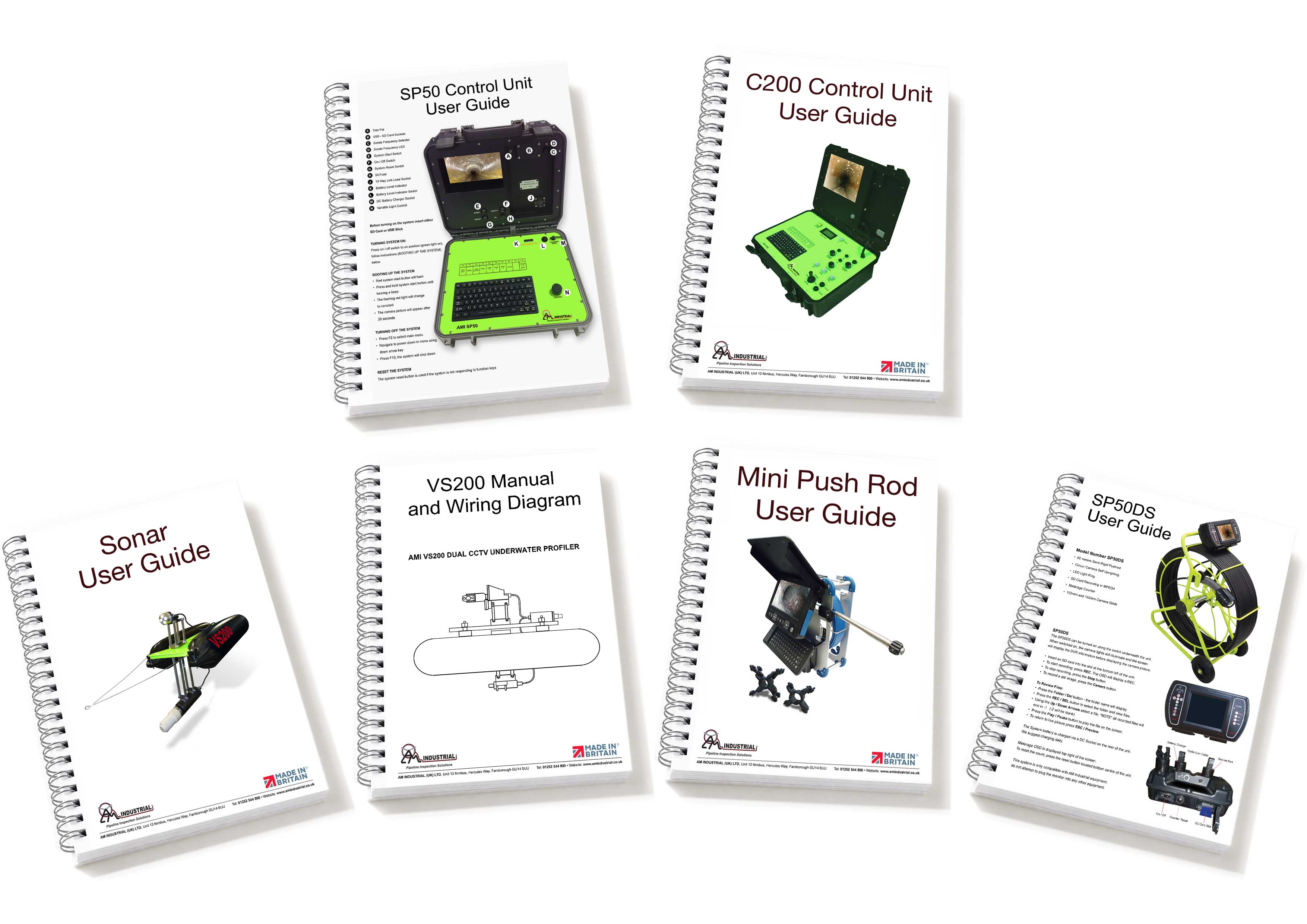 AM Industrial Instruction manuals